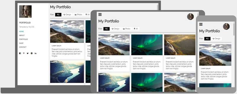 Nature Portfolio Template